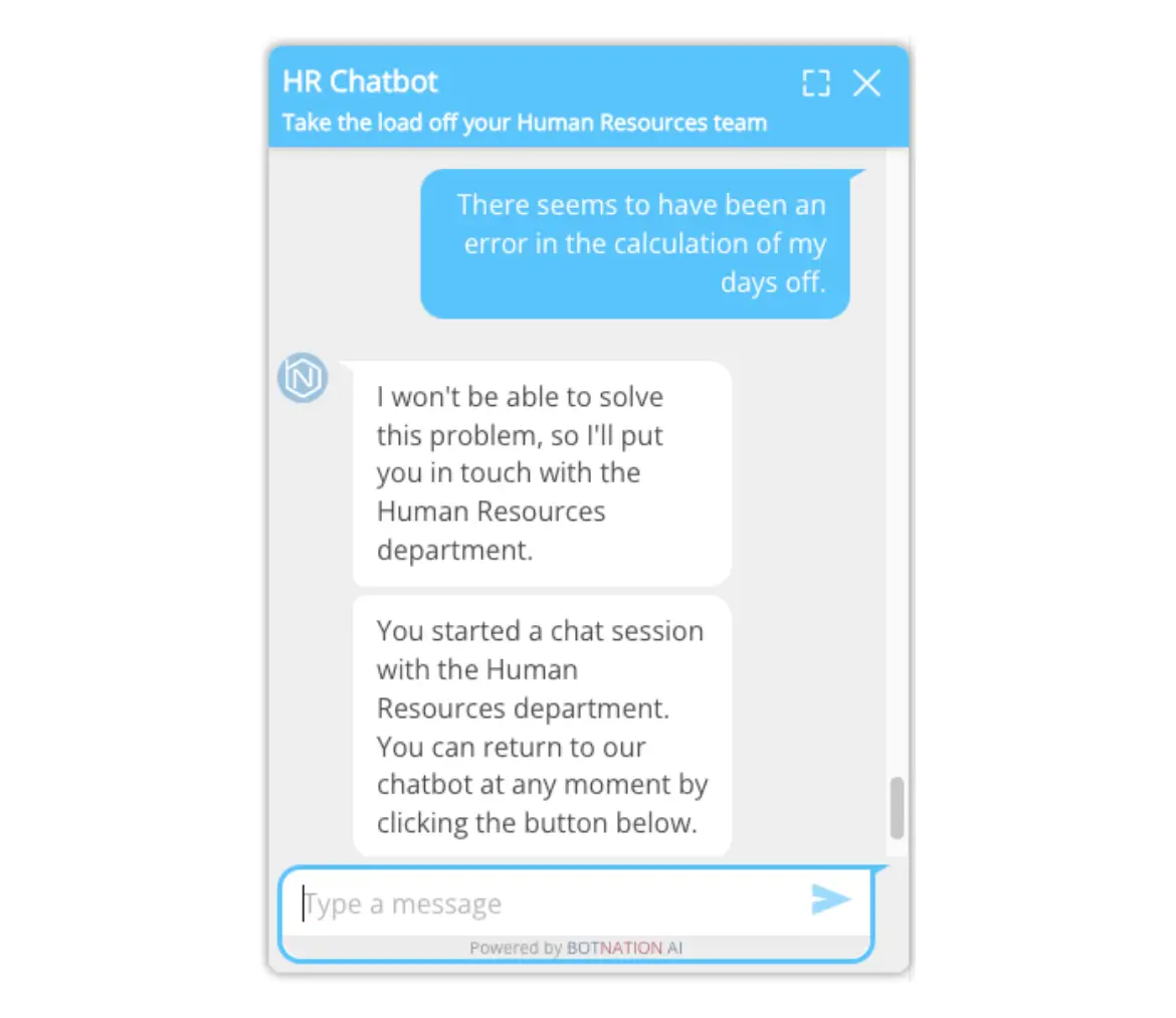 HR chatbot