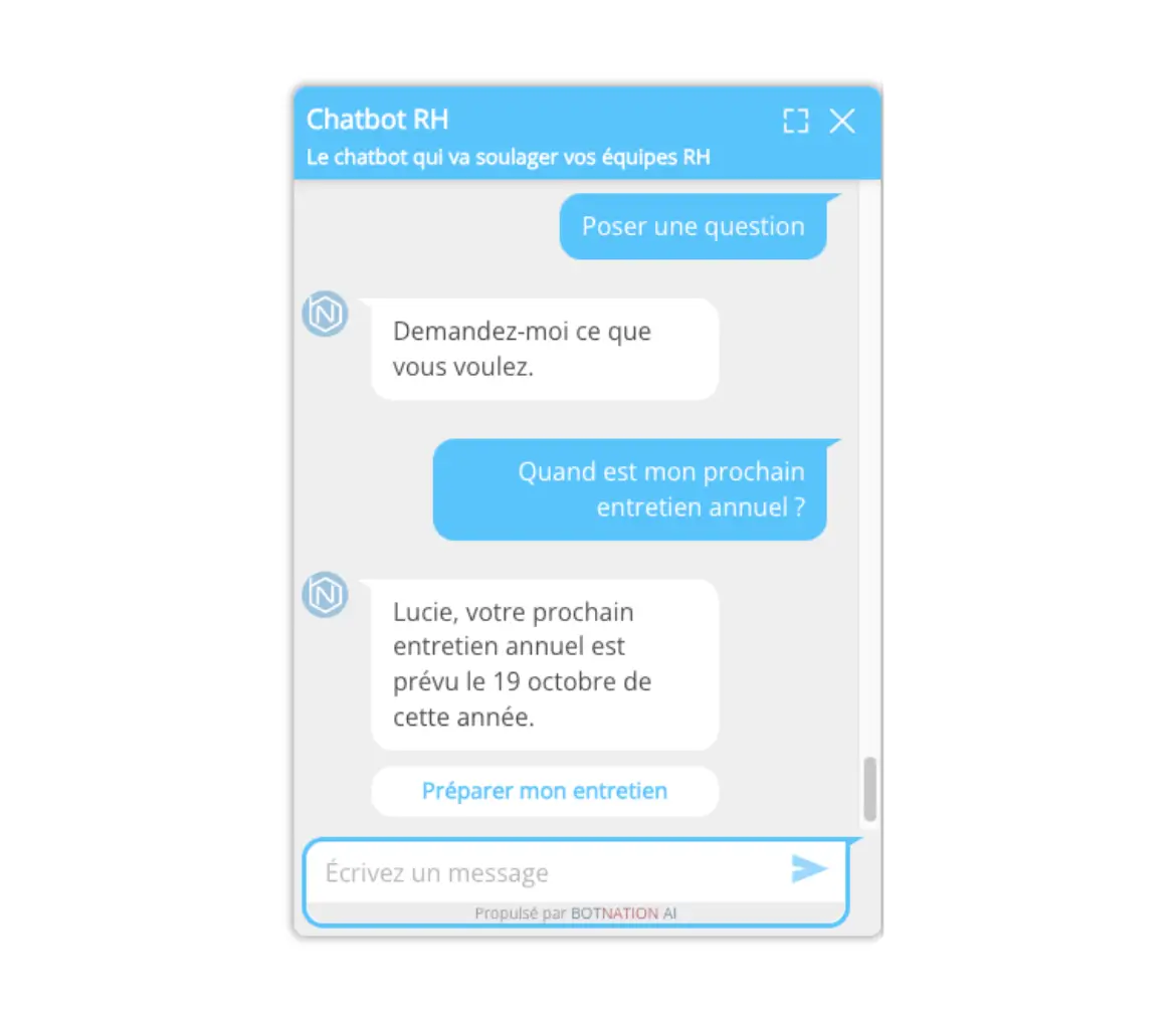 Chatbot ressources humaines