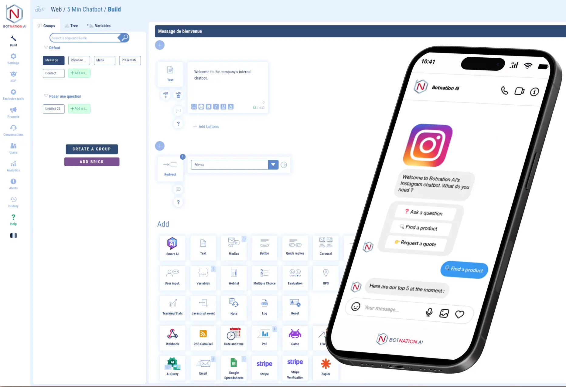 Instagram chatbot