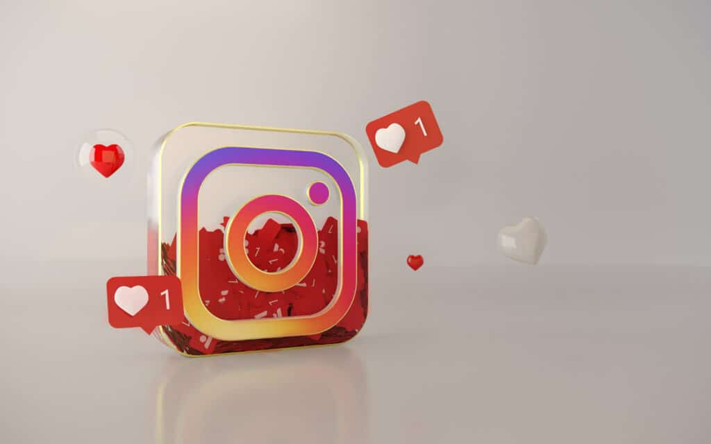 Instagram hearts