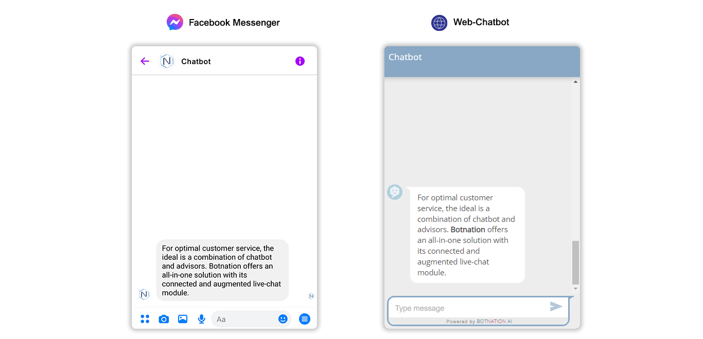 how to add chatbot to your text messages