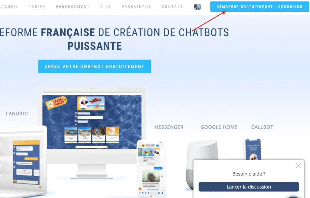 S'inscrire à Botnation