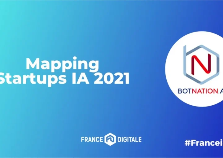 Botnation dans le mapping des start ups de France Digitale