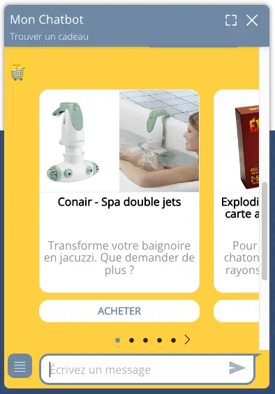 chatbot assistant shopping