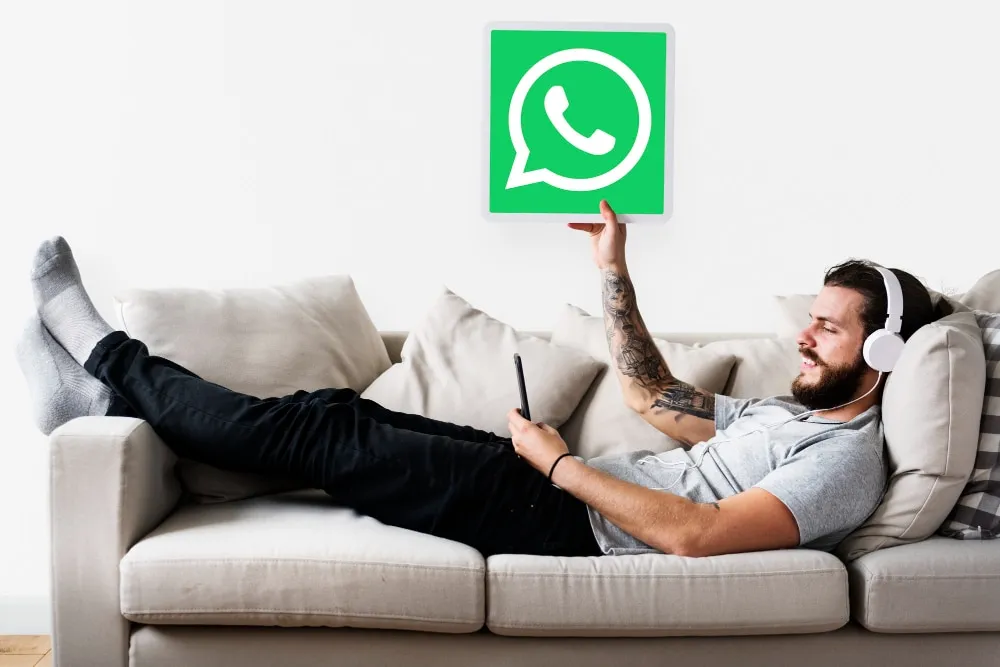 WhatsApp on your phone