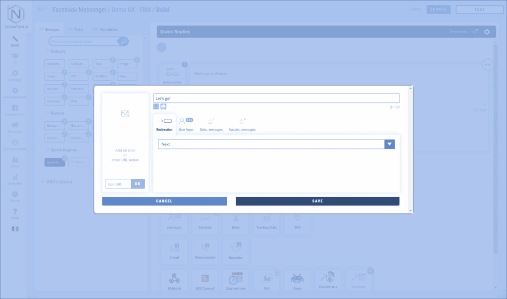 R&eacute;ponses Rapides - Redirection