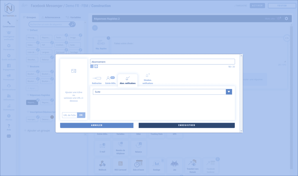 R&eacute;ponses Rapides - Abonnement