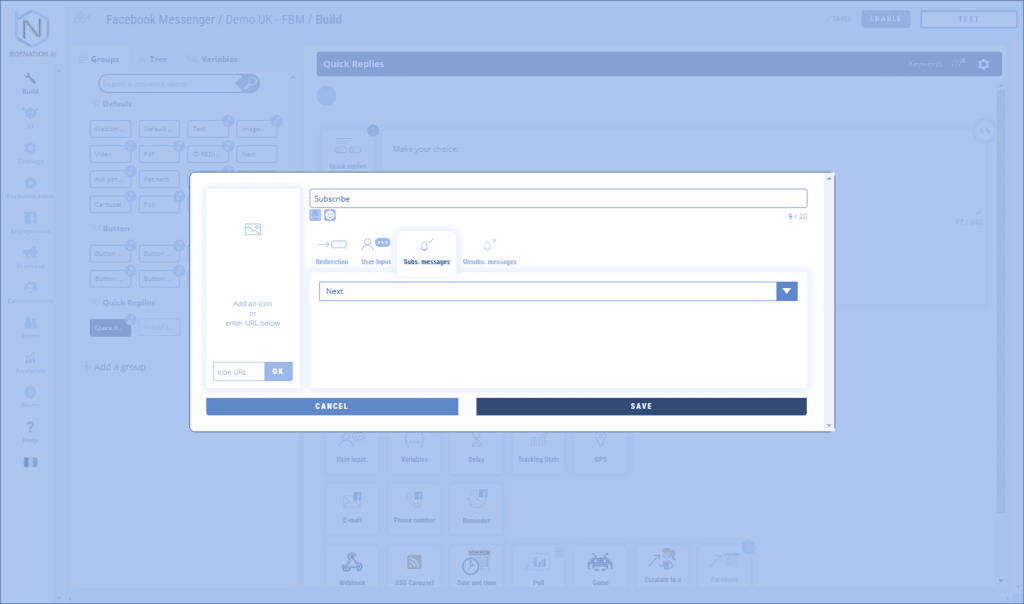 R&eacute;ponses Rapides - Abonnement