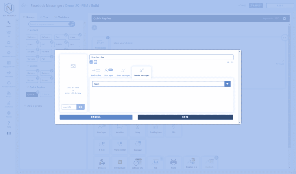 R&eacute;ponses Rapides - D&eacute;sabonnement