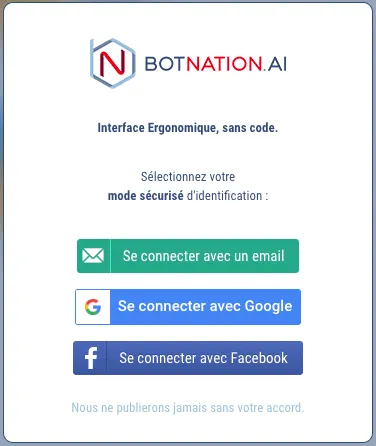 Connexion &agrave; Botnation