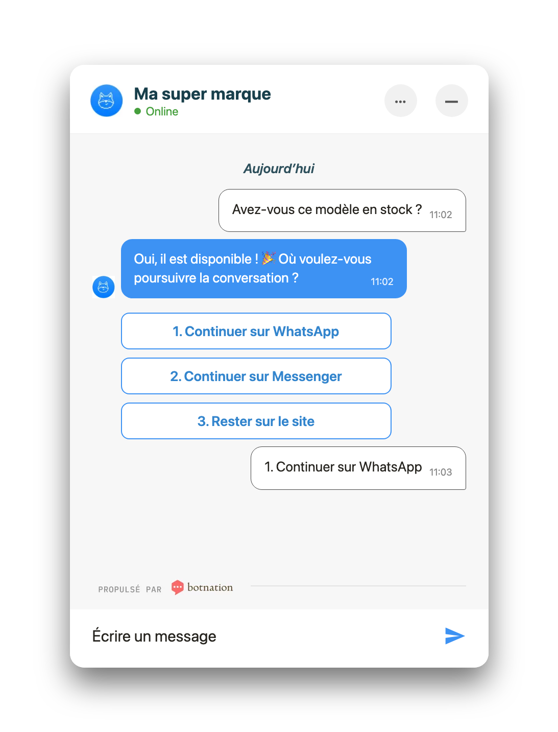 Chatbot WordPress multicanal : la conversation continue sur WhatsApp ou Messenger