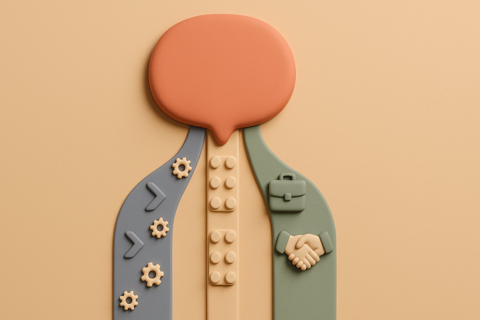 The three routes to developing a chatbot: code, no-code and a provider