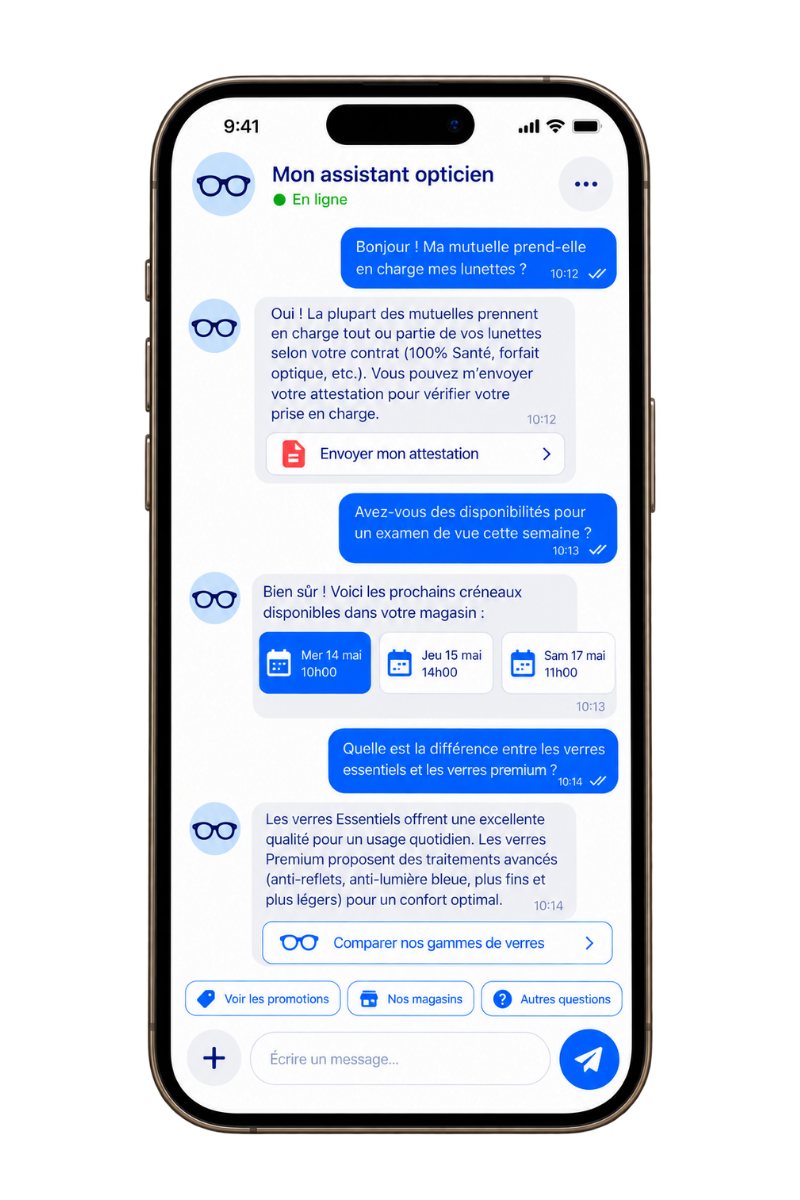 chabot-opticien-creation-agent-conversationnel-ia